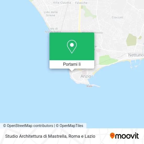 Mappa Studio Architettura di Mastrella