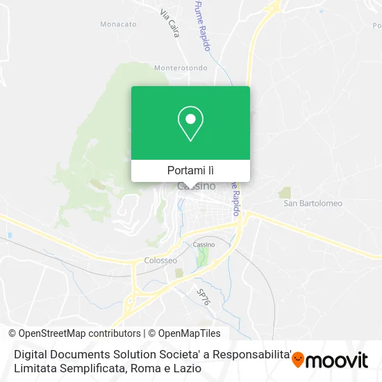 Mappa Digital Documents Solution Societa' a Responsabilita' Limitata Semplificata