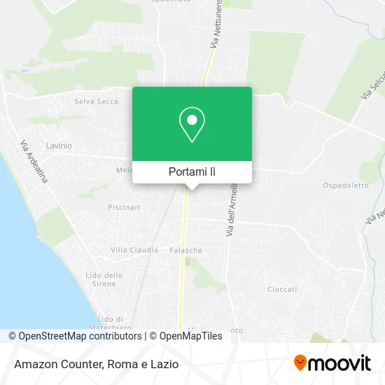 Mappa Amazon Counter