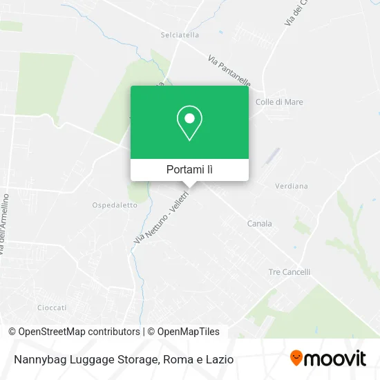 Mappa Nannybag Luggage Storage