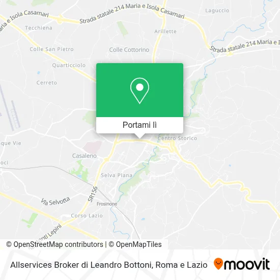 Mappa Allservices Broker di Leandro Bottoni