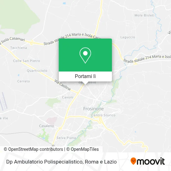 Mappa Dp Ambulatorio Polispecialistico
