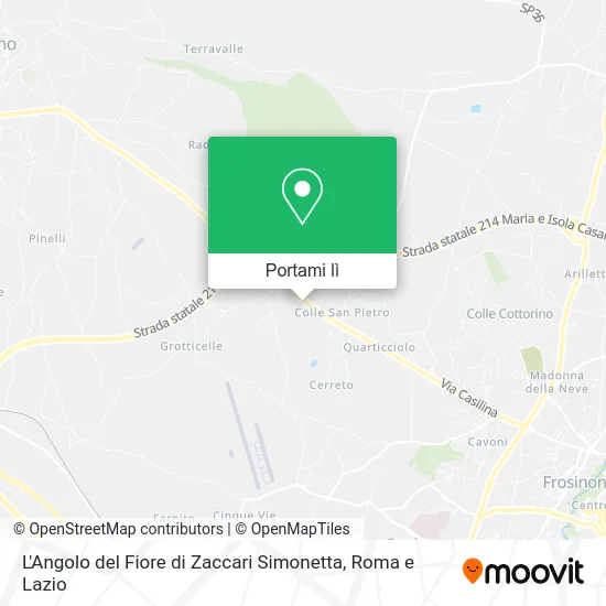 Mappa L'Angolo del Fiore di Zaccari Simonetta