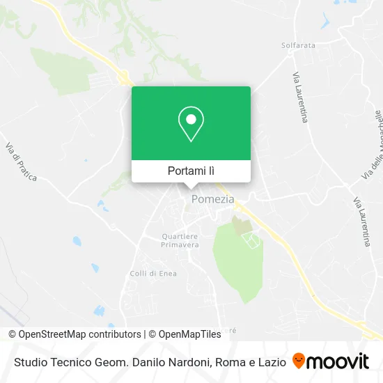 Mappa Studio Tecnico Geom. Danilo Nardoni