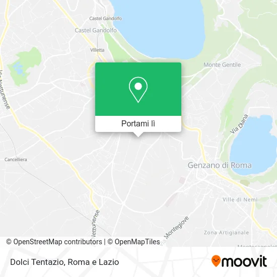 Mappa Dolci Tentazio