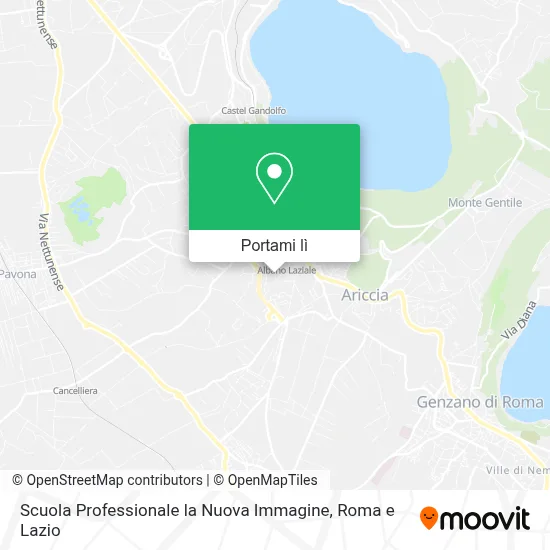 Mappa Scuola Professionale la Nuova Immagine