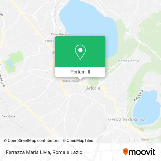 Mappa Ferrazza Maria Livia