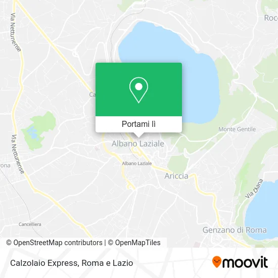 Mappa Calzolaio Express
