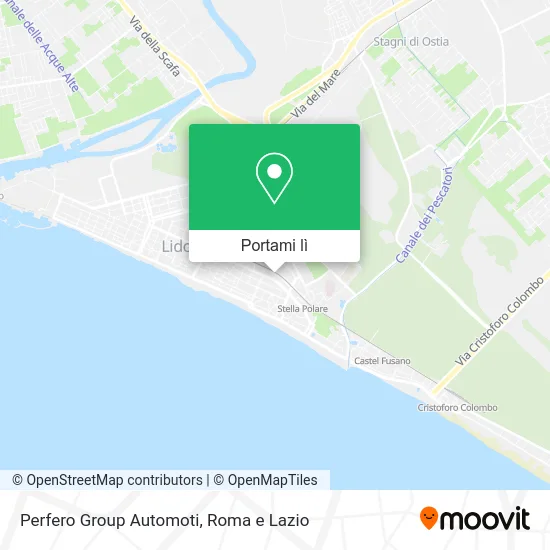 Mappa Perfero Group Automoti