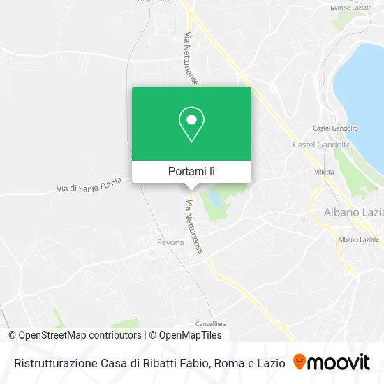 Mappa Ristrutturazione Casa di Ribatti Fabio