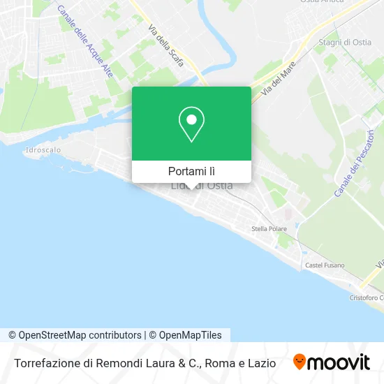 Mappa Torrefazione di Remondi Laura & C.
