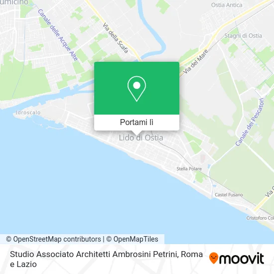 Mappa Studio Associato Architetti Ambrosini Petrini
