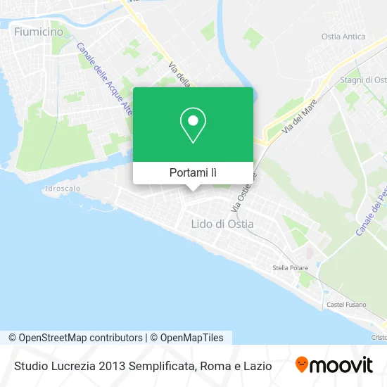 Mappa Studio Lucrezia 2013 Semplificata