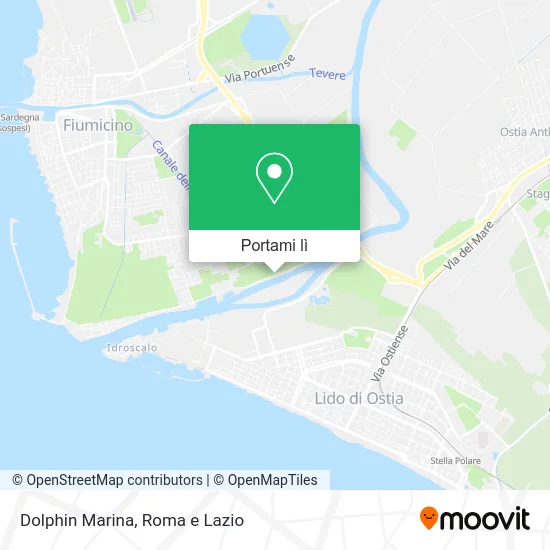 Mappa Dolphin Marina
