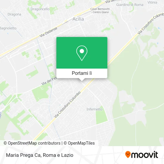 Mappa Maria Prega Ca