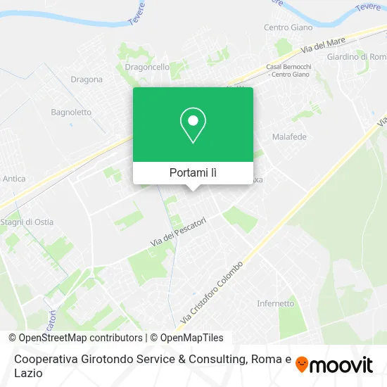 Mappa Cooperativa Girotondo Service & Consulting