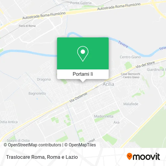 Mappa Traslocare Roma