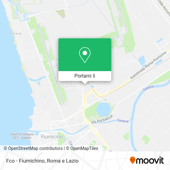 Mappa Fco - Fiumichino