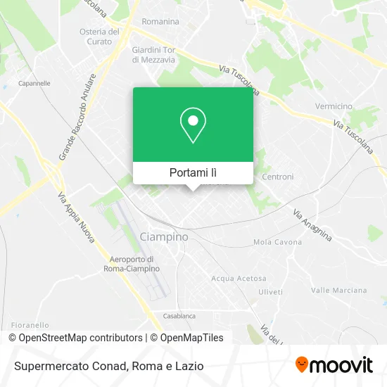 Mappa Supermercato Conad