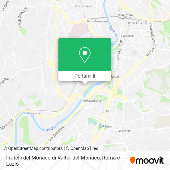 Mappa Fratelli del Monaco di Valter del Monaco
