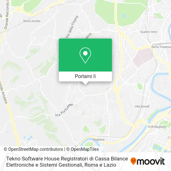 Mappa Tekno Software House Registratori di Cassa Bilance Elettroniche e Sistemi Gestionali