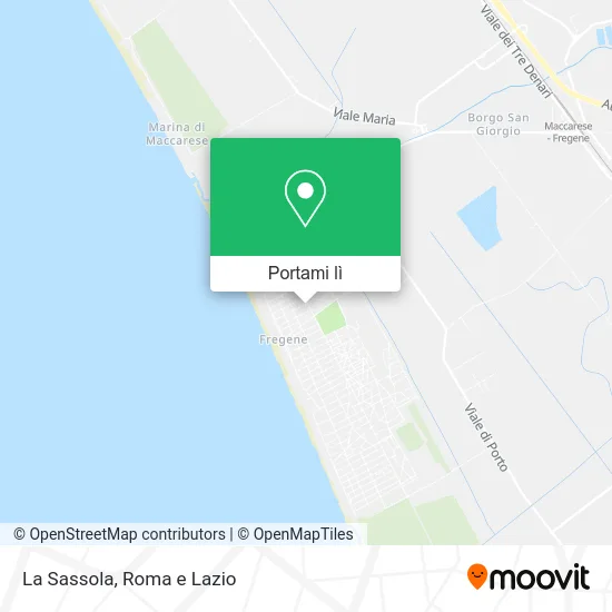 Mappa La Sassola
