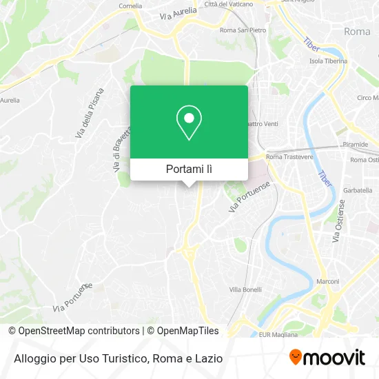 Mappa Alloggio per Uso Turistico