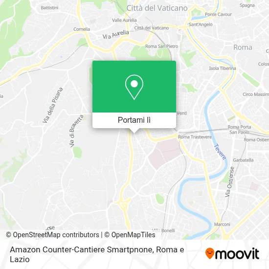 Mappa Amazon Counter-Cantiere Smartpnone