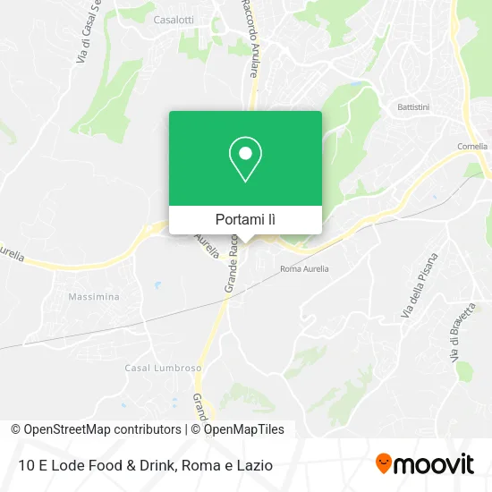 Mappa 10 E Lode Food & Drink