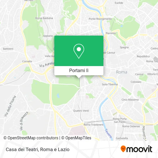 Mappa Casa dei Teatri