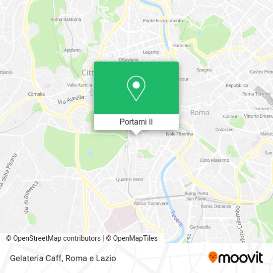 Mappa Gelateria Caff