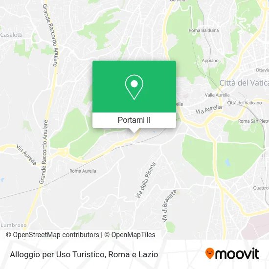 Mappa Alloggio per Uso Turistico