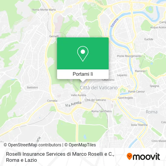 Mappa Roselli Insurance Services di Marco Roselli e C.