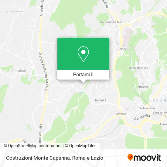 Mappa Costruzioni Monte Capanna