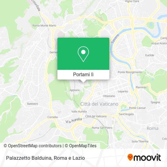 Mappa Palazzetto Balduina
