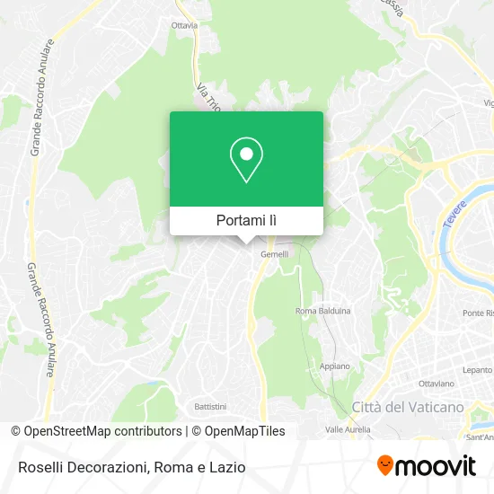 Mappa Roselli Decorazioni