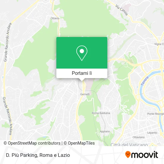 Mappa D. Più Parking
