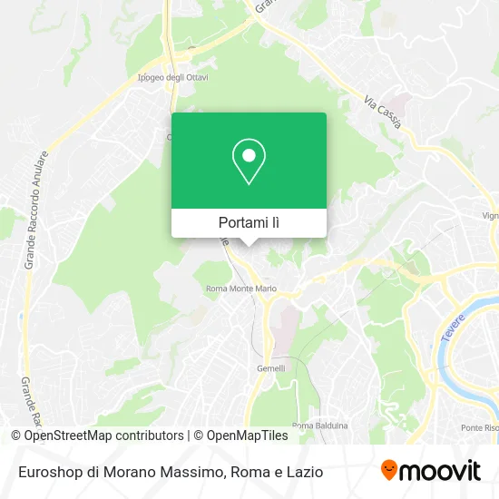 Mappa Euroshop di Morano Massimo