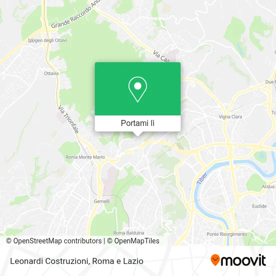 Mappa Leonardi Costruzioni