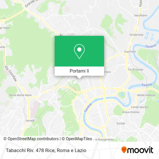 Mappa Tabacchi Riv. 478 Rice