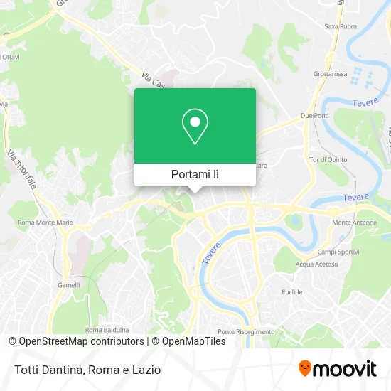 Mappa Totti Dantina