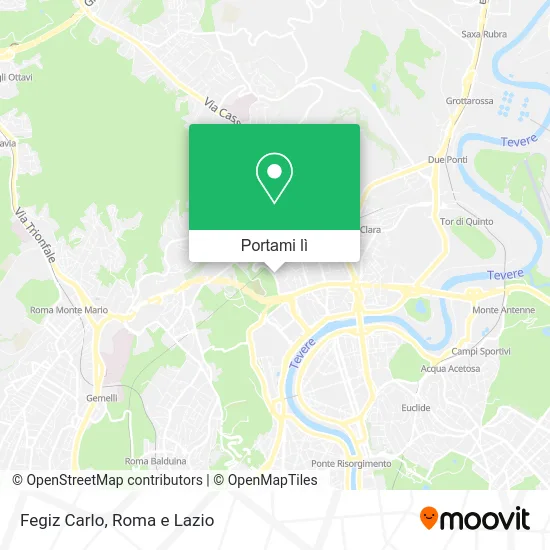Mappa Fegiz Carlo