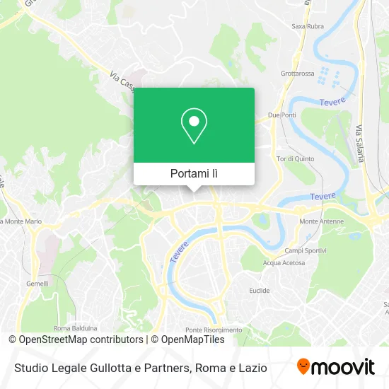 Mappa Studio Legale Gullotta e Partners