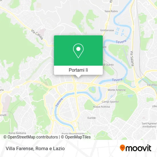 Mappa Villa Farense
