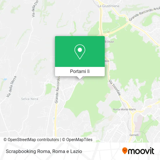 Mappa Scrapbooking Roma