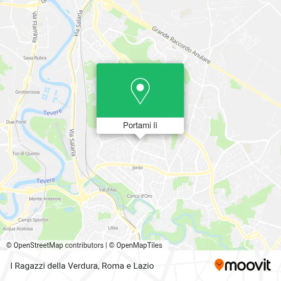 Mappa I Ragazzi della Verdura