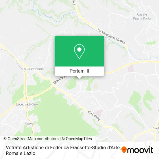 Mappa Vetrate Artistiche di Federica Frassetto-Studio d'Arte
