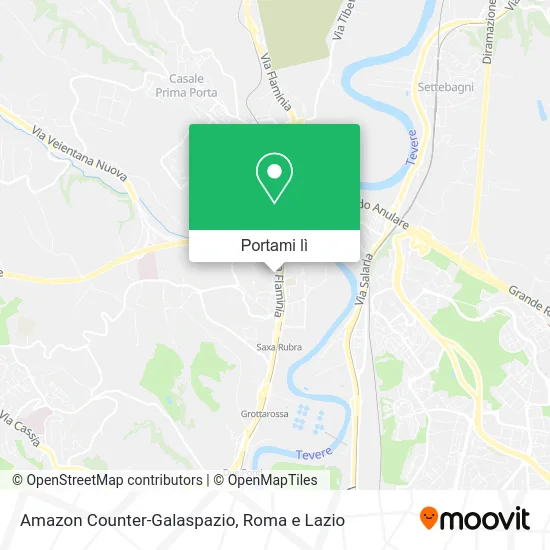 Mappa Amazon Counter-Galaspazio