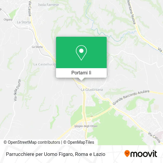 Mappa Parrucchiere per Uomo Figaro