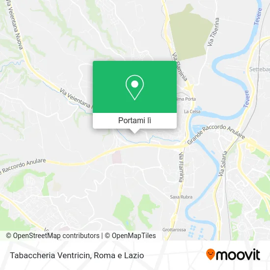 Mappa Tabaccheria Ventricin